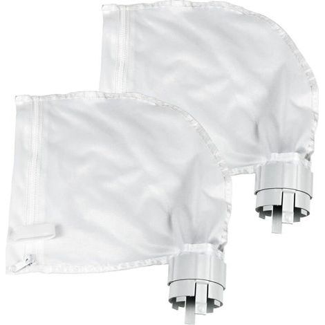 Lot de 2 sacs de nettoyage de piscine tout usage pour Polaris 360/380 en nylon avec fermeture éclair (360 et 380) (1/5)
