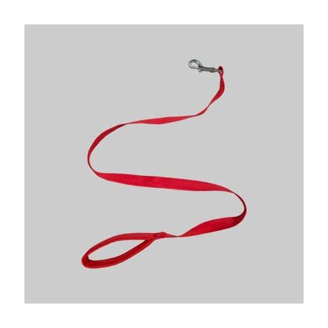 Guinzaglio per cani in nylon con manico imbottito ideal star 25 mm x 120 cm