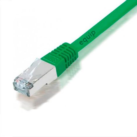 Câble equip rj45 f-utp cat.5e patch cable 1m vert