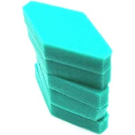 Lot de 5 filtres à air en mousse 797301 de rechange pour Briggs & Stratton 4249 5433 5433K 797301 Stens 100-955 Compatible avec Briggs & Stratton 675-875 Series 111000 112000 114000 120001000 (1/3)