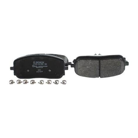 Jeu de garniture de frein à disque  avant - 0986424888 - BOSCH (1/5)
