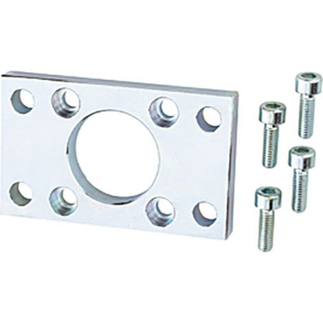 Riegler Front- oder Bodenflansch, ISO 15552, ISO 21287, Kolben-Ø 100 (1/3)