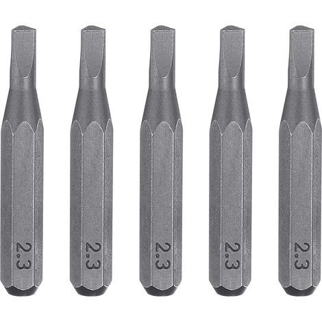 5pcs TRI2.3 Embout de Tournevis Triangle Triangulaire 5/32" Tige Hexagonale 28mm Longueur Acier S2 Magnétique pour Tournevis Manuels Électriques Réparation de Précision (1/5)