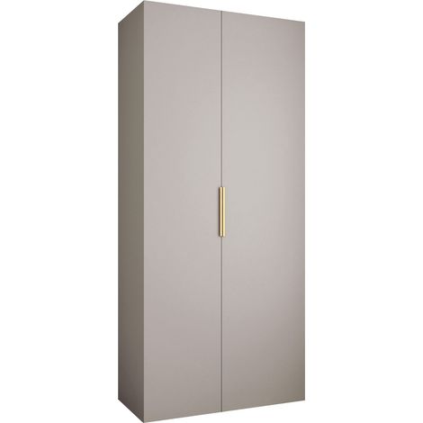 Armario Hartford 572, Cachemira, 246x110x42cm, Puertas de armario: Con bisagras, Número de estantes: 6