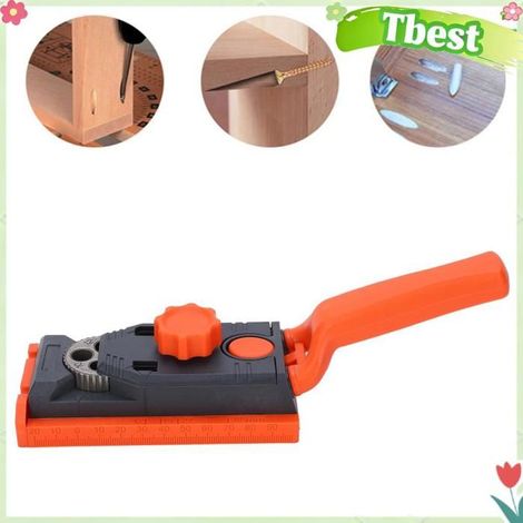 Tbest Localisateur de trous de perçage pour le travail du bois Localisateur de Trous de Forage pour le Travail du bricolage scie (1/5)