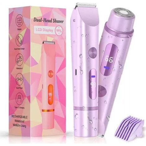 Réveil numérique à double alarme – Volume et luminosité réglables – Écran LED multicolore avec veilleuse – Fonction snooze et sauvegarde de la mémoire – Noir (1/5)