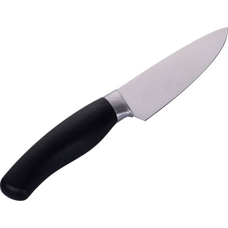 COLTELLO CUCINA LAMA 15CM ACCIAO INOX MANICO NERO (1/4)