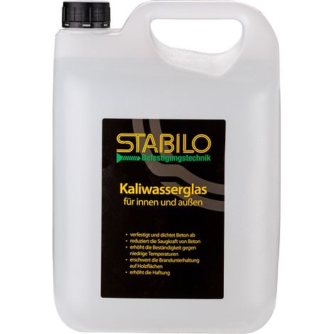 Stabilo Kaliwasserglas 5 Liter Versiegelung Oberflächen Grundierung