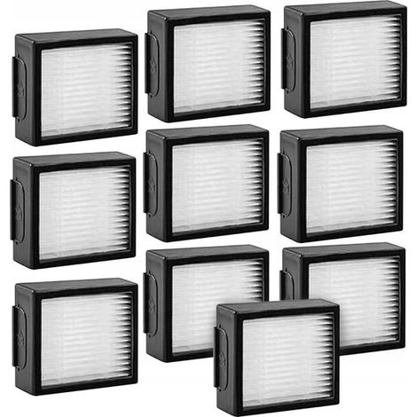 Filtro compatible con el conjunto de aspiradoras iRobot Roomba I7 + E5 E6 - 10 filtros HEPA (1/5)