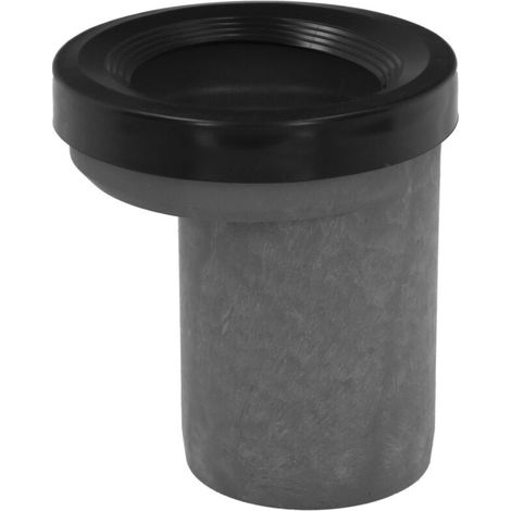 Manchon Wc - 1 Pièce - Entrée 135 Mm - Sortie 90 Mm - En Pvc - Pour Raccordement Toilettes - 15 Cm (1/5)