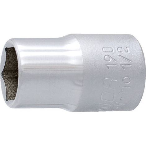Douille 1/2'' 6 pans Unior 23 mm - Acier Chrome Vanadium - 600864 (1/2)