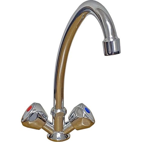 Robinet monotrou pour évier de cuisine modèle (1/3)