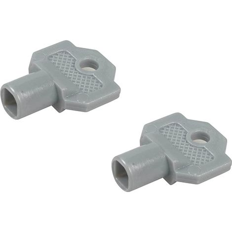 CHIAVE PER CONTATORE ACQUA - GAS SEZIONE QUADRATA IN PLASTICA PZ 2 - FERR 238076 (1/2)