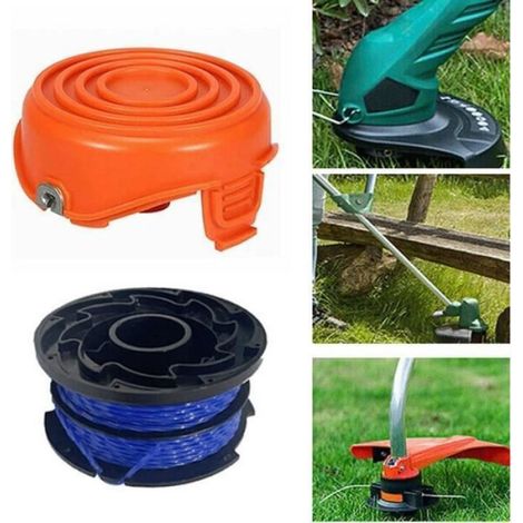 Bobines de fil de Rechange - BLACK+DECKER - A6441 - Compatible avec plusieurs modèles - Avec 1 Capuchon (1/4)