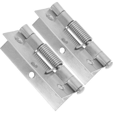 Charnière de porte automatique Healeved, lot 2, en acier inoxydable avec fonction silencieuse pour