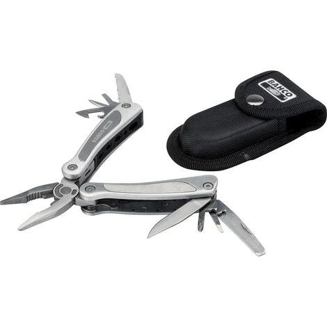 Multitool Bahco 12 in 1 acciaio inox 165 mm ergonomico pieghevole