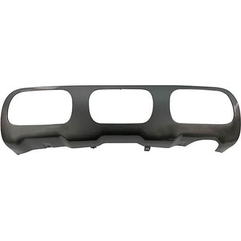 Moulure inférieure de pare-choc arrière gris granuleux Citroen C3 Aircross phase 1 depuis 2017
