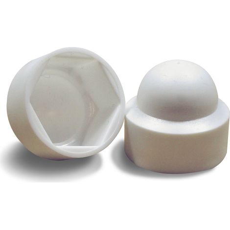 Cache vis écrou M12 clef 19 mm – Protection contre humidité et corrosion – Finition professionnelle – Pour filetage et écrou – Ajile