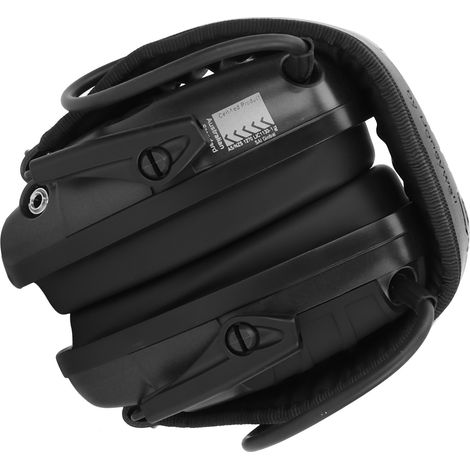 Casque antibruit de sécurité pliable pour tireurs, protection auditive, noir (1/5)