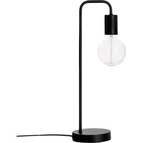 Lampada da scrivania Keli nera, 45 cm
