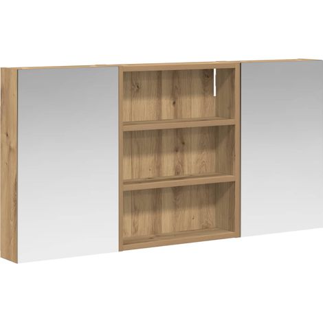 Maison Exclusive - Badezimmerschrank-Set 3 pcs 100 x 10,5 x 50 cm
