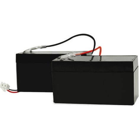 Scs Sentinel – Kit de motorisation de portail avec 2 batteries 12/24V 1.3Ah – Rechargeables – Câbles fournis – Garantie 2 ans