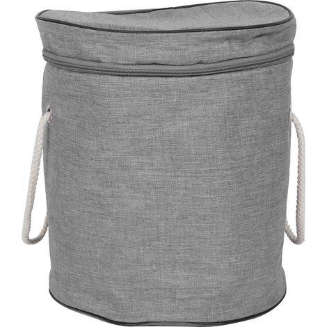 Sac de rangement pour jouets pliable, tapis de jeu à cordon pour enfants, panier de rangement ménager pliable (1/5)