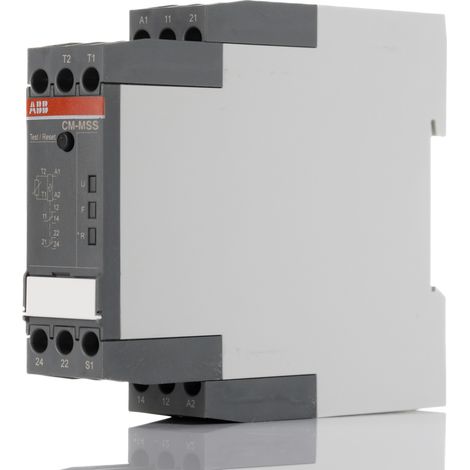 ABB-ENTRELEC - RELE CONTRÔLE MOTEUR X PTC CM-MSS. 22S 1SVR730700R0200