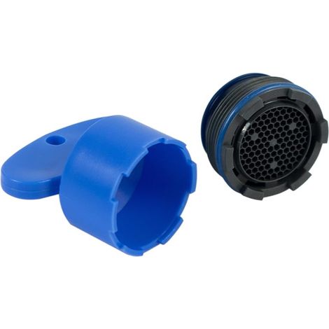 Aeratore a scomparsa M24 x 1" con chiave (1/4)