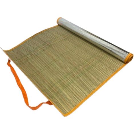 Marbueno Esterilla con Asas Aluminio Color Naranja 60x180 cm (1/2)