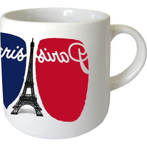 tasse expresso en céramique Paris by Cbkreation