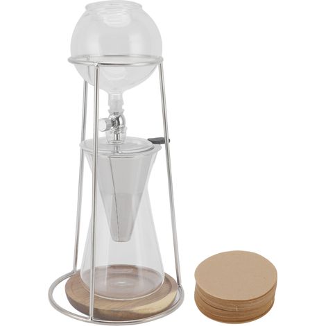 Machine à café goutte à goutte en verre Borosilicate réutilisable, 600ml, glacé, pour café, maison, cuisine