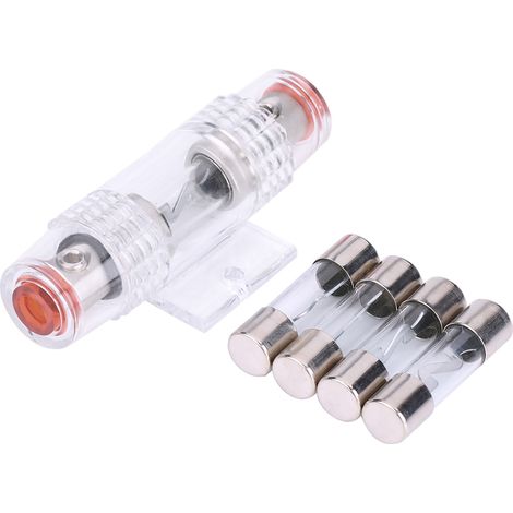 Porte-fusible pour système audio de voiture + 4 fusibles 60A (1/5)