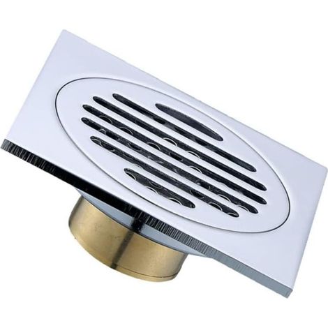 1 pièces crépine de vidange de sol évier en acier inoxydable crépine en métal crépine en acier inoxydable crépine en acier crépine de douche filtre à cheveux couvercles de filtre en métal couvercle de (1/4)