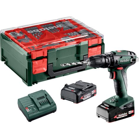 Metabo SB 18 Set Mobile Werkstatt Akku-Schlagbohrschrauber Kunststoffkoffer (1/7)