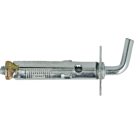 Tasselli in acciaio Diam. 8 x 45 con gancio corto 1 Kg.