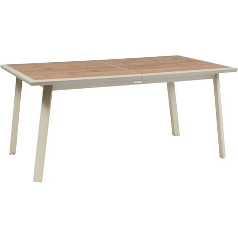 Table de jardin 10 places Pavane extensible argile - Hespéride (1/5)