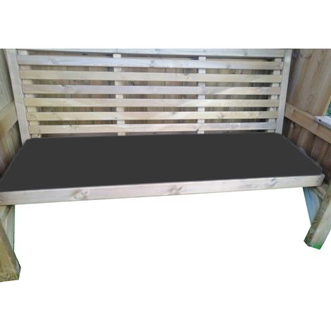 Waterproof Seat Pads - Triple Grey Cushion - Outdoor Cushion for Garden Furniture