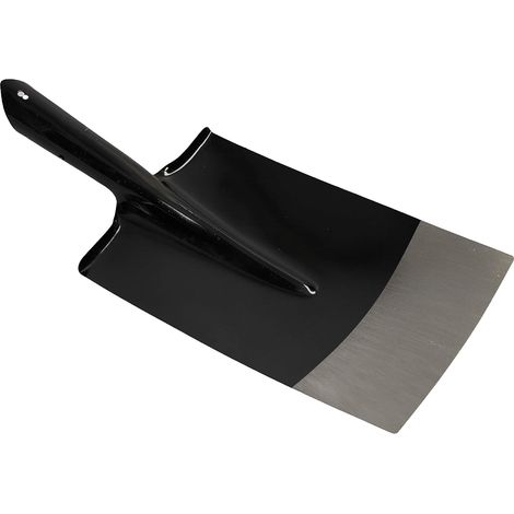 KOTARBAU Pelle de jardin 300 x 190 mm pour manche de 38 mm de diamètre en acier pour ramasser les aliments en vrac avec manche en bois (1/5)