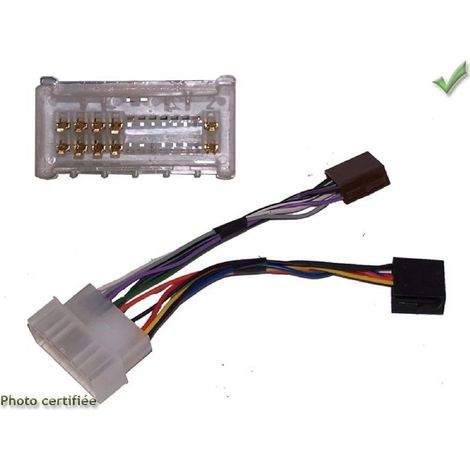 Fiche ISO Autoradio compatible avec HYUNDAI ap06 KIA ap05 +ISO 4HP voir liste