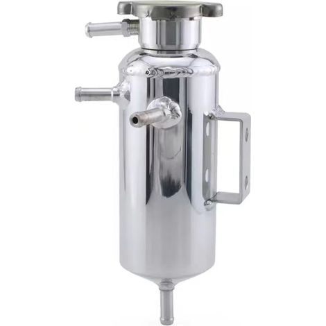 Universal auxiliary water tank for car modification, made of aluminum alloy. (1/4)
