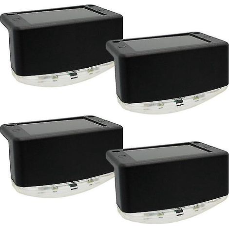 Lot de 4 lampes solaires pour escalier (1/3)