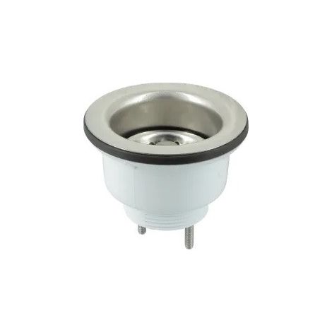 Bonde Nicoll para fregaderos de gres y síntesis 1 cubeta Ø 84mm (1/5)