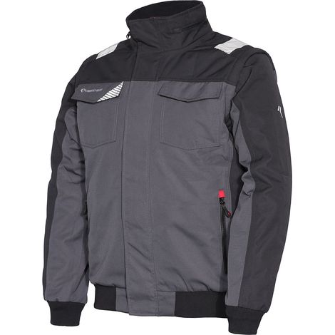 Issaline 04531B-083 Veste de travail gris sage L (1/3)