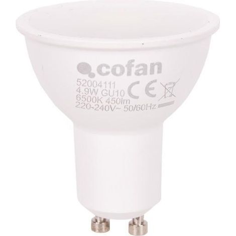 Bombilla LED GU10 4.9 W 450 Lúmenes 6500 K (1/5)