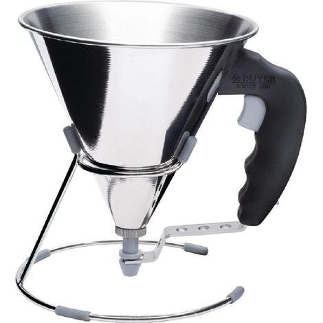 Mini-entonnoir à piston automatique 800ml - 150 x 150 x 155 mm - DE BUYER (1/4)