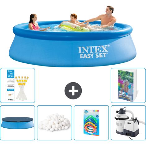Easy Set Pool Rund - 305x76 cm - 7-teilig S8