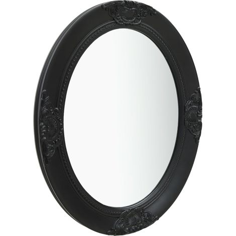 Maison Exclusive - Specchio da Parete Stile Barocco 50x60 cm Nero