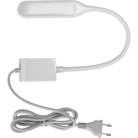 Lampe LED magnétique 36 LED pour machine à coudre domestique, flexible, 90-265V, prise EU, avec col de cygne (1/5)