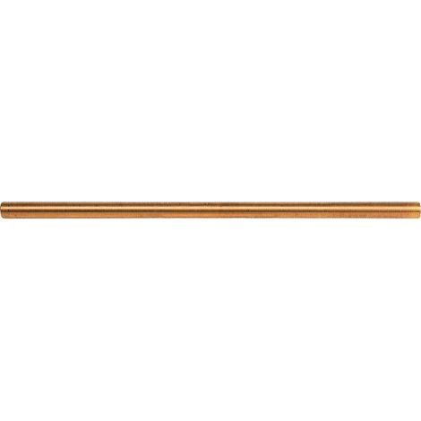 GENERIC-Tube laiton fileté 50 cm – Raccord mâle 3/4'' – Système de raccordement fileté – Pour réseaux sanitaires (1/2)